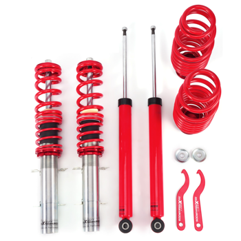 COILOVER Shocks & Springs Kit fit for VW GOLF/ GTI/ JETTA MK4 98-07 Struts