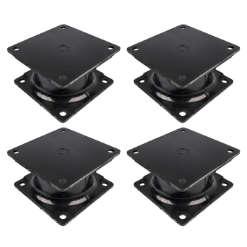 减震架 4 Pack Vibratory Plate Compactor Rubber Isolator Shock Mount Replacement for Bobcat PCF64 Stanley HS6000 HS6019 HS6100 HSX6 HS8000
