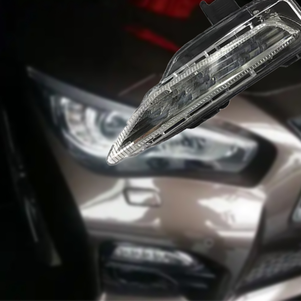 适用于英菲尼迪 Q50 Q50S Sport 2014-20 的 RGB 流水式雾灯 LED 灯，带蓝牙功能-15
