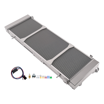 Aluminum Radiator Shroud Fan fit for Jeep Cherokee XJ 1991-2001 CU78 DPI78