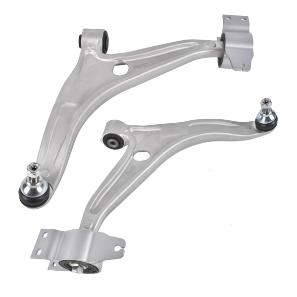 控制臂 2Pcs Front Lower Left and Right Control Arm Fit for Mercedes-Benz GLA250 GLB250 Sport Utility 2.0L L4 2015-2025 Silver-2