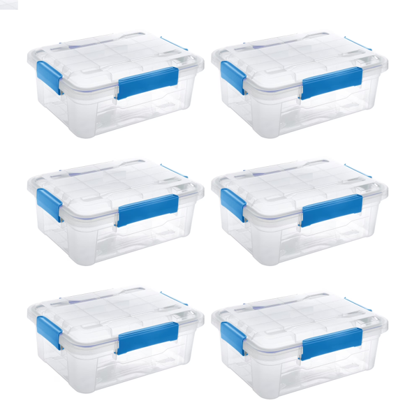 6件装 - 防水 3加仑/12夸脱/11.4升 盒子 （Walmart仓库发货）-1