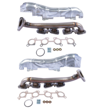不锈钢排气歧管 亚马逊禁售 Pair Exhaust Manifold Replacement for 00-04 Toyota Tundra Sequoia 4.7L V81710450151 674-683