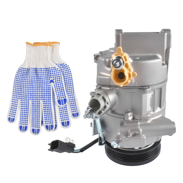 空调压缩机 A/C Compressor Assy Fit for Lincoln Navigator 18-22 Ford F150 Expedition 3.5L 168386-1
