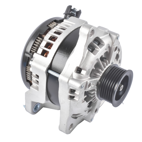发电机 220A Alternator 12 Volt CW 6-Groove Pulley Fit for Ford F-150 3.5/3.7 FL3T10300DA-5