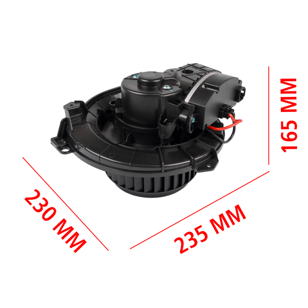 鼓风机 Blower Motor Assembly 0008307902 Fits for Mercedes-Benz Sprinter 2500 1500 3500 4500 2019-2024 Black 1Pc-5