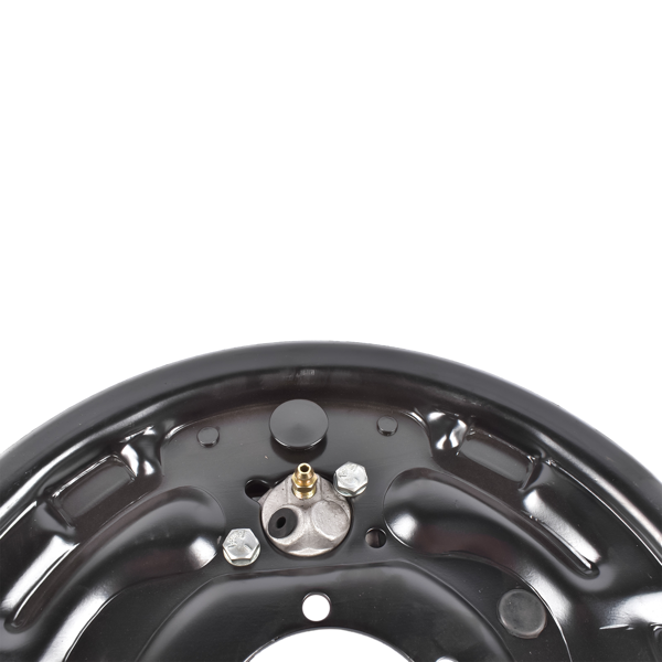液压制动器背板 Driver Side 12" Hydraulic Brake Backing Plate Compatible with 7,000 lb Trailer Axles Mounts to 5-Bolt Brake Flange BPH-7000-LH-6
