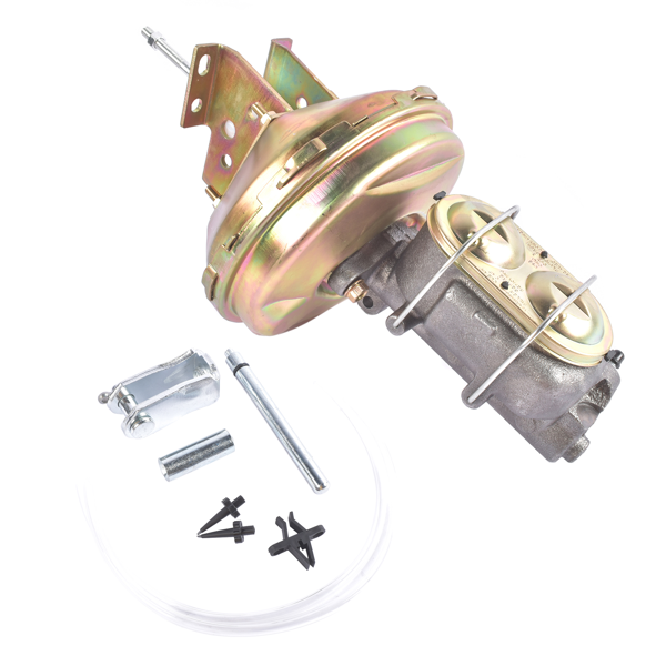 刹车助力器总成 9" Brake Booster Master Cylinder Kit Fits for 1964-1972 GM A-F-X Body Vehicles Chevrolet Chevelle Pontiac Tempest-3