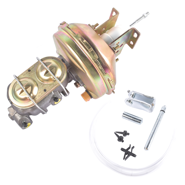刹车助力器总成 9" Brake Booster Master Cylinder Kit Fits for 1964-1972 GM A-F-X Body Vehicles Chevrolet Chevelle Pontiac Tempest-6