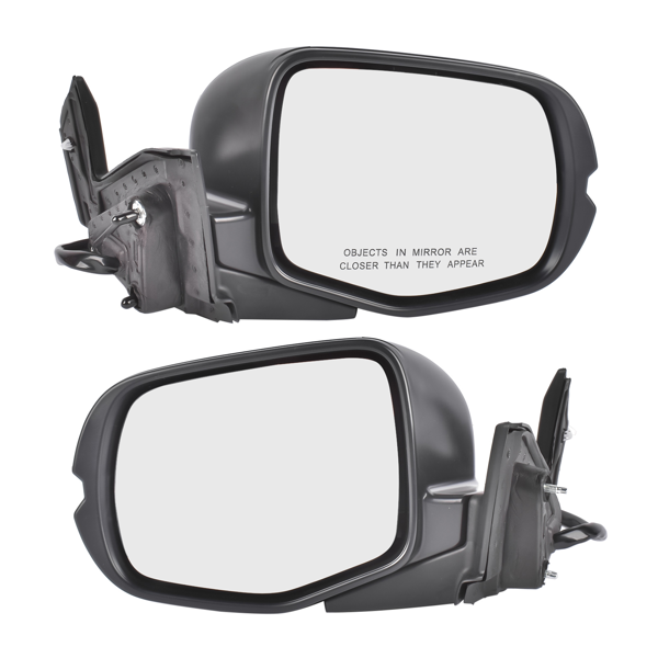 后视镜 2Pcs Rearview Mirror 76250TG7A62 76200TG7A62 Fit for 2017-22 Honda Pilot AWD Touring 10 Pin Left Right-1