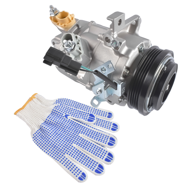 空调压缩机 A/C Compressor Assy Fit for Lincoln Navigator 18-22 Ford F150 Expedition 3.5L 168386-2