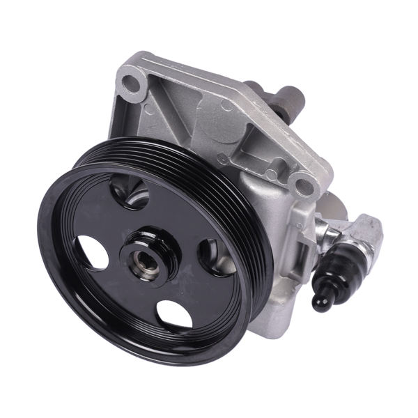 转向助力泵 Front Power Steering Pump Fits for Mercedes-Benz E350 3.5L V6 E550 5.5L V8 2010-2011 Sedan 4-Door Silver 1Pc-2