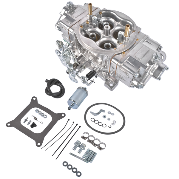化油器 Brand New Aluminum Race Carburetor with Mechanical 750 CFM 4-Barrel Square Bore Dual Replaces for BR-67200-2