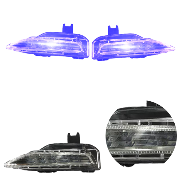 适用于英菲尼迪 Q50 Q50S Sport 2014-20 的 RGB 流水式雾灯 LED 灯，带蓝牙功能-2