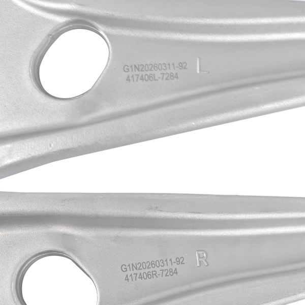 控制臂 2Pcs Front Lower Left and Right Control Arm Fit for Mercedes-Benz GLA250 GLB250 Sport Utility 2.0L L4 2015-2025 Silver-10