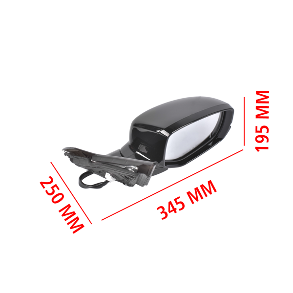 后视镜 76200T2GA42ZC Right Rearview Mirror Fit for 2013-2015 Honda Accord, Heated Glass-13