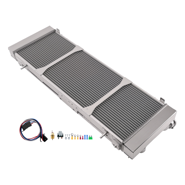 Aluminum Radiator Shroud Fan fit for Jeep Cherokee XJ 1991-2001 CU78 DPI78-1