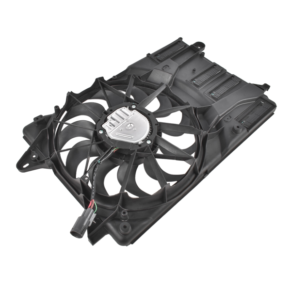 散热器风扇 Radiator Fan Assembly with Brushless Motor Fits for Chevrolet Malibu Sedan 1.5L l4 2021-2022 Black 1Pc-5