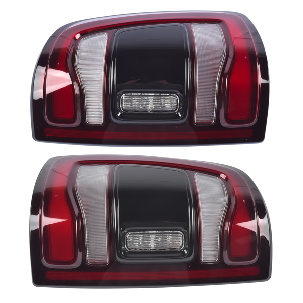 尾灯 LED 2X Tail Lights W/ Blind Spot Replacement for 2019-2024 Dodge Ram 2500 3500 6.4 V8 6.7 L6-7