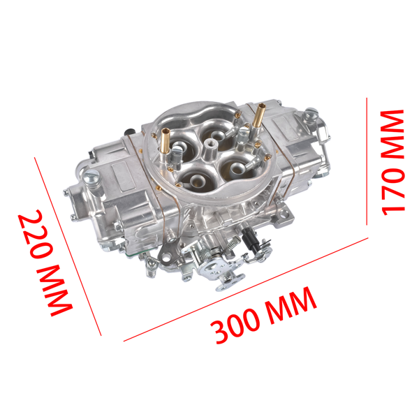 化油器 Brand New Aluminum Race Carburetor with Mechanical 750 CFM 4-Barrel Square Bore Dual Replaces for BR-67200-5