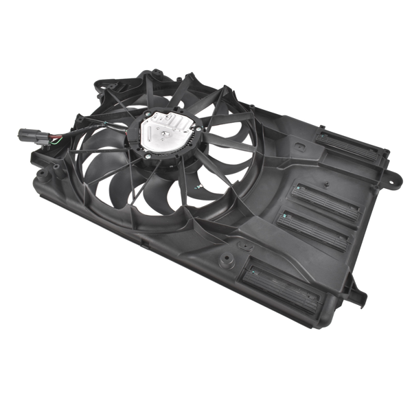 散热器风扇 Radiator Fan Assembly with Brushless Motor Fits for Chevrolet Malibu Sedan 1.5L l4 2021-2022 Black 1Pc-4