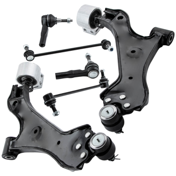 Front L / R Kit of 6 Lower Control Arm fit for GMC Terrain SLE FWD 10-17 CMS501117