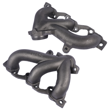 排气歧管 亚马逊禁售 2x Exhaust Manifolds Left Right 4666026AA Replacement for Jeep Wrangler 2007-11 V6 3.8L