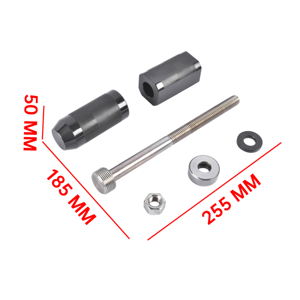 喷油嘴拆卸安装工具 9U-6891 Injector Sleeve Cup Remover Installer Tool Kit Fit for CAT 3406E C10 C12 C15-10