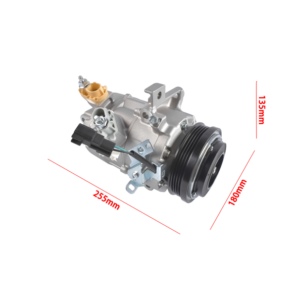 空调压缩机 A/C Compressor Assy Fit for Lincoln Navigator 18-22 Ford F150 Expedition 3.5L 168386-12