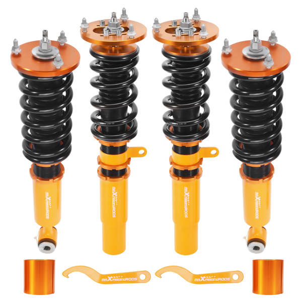 24 Click Adj. Damper Coilovers Lowering Kit fit for BMW 5 Series E39 1996-2003 M5-1