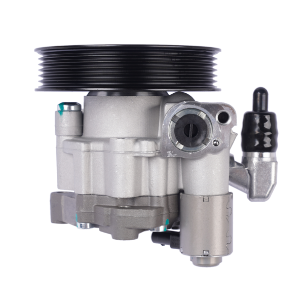 转向助力泵 Front Power Steering Pump Fits for Mercedes-Benz E350 3.5L V6 E550 5.5L V8 2010-2011 Sedan 4-Door Silver 1Pc-4