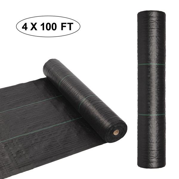 4*100 feet 防草布（对折） (125g/sm）-1