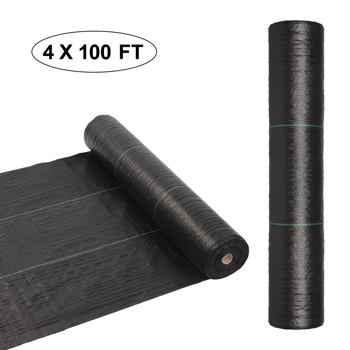 4*100 feet 防草布（对折） (125g/sm）