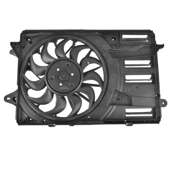 散热器风扇 Radiator Fan Assembly with Brushless Motor Fits for Chevrolet Malibu Sedan 1.5L l4 2021-2022 Black 1Pc