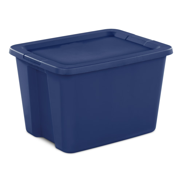 18加仑塑料手提箱，体育蓝，8件套(Walmart仓库发货）-4
