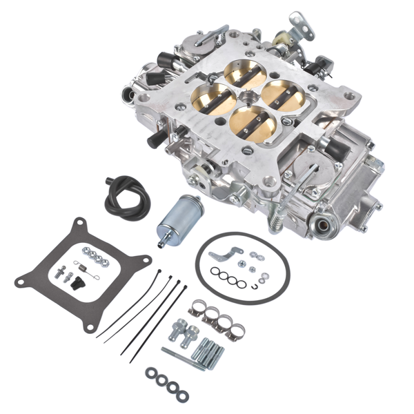 化油器 Brand New Aluminum Race Carburetor with Mechanical 750 CFM 4-Barrel Square Bore Dual Replaces for BR-67200-4