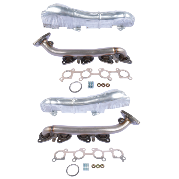 不锈钢排气歧管 亚马逊禁售 Pair Exhaust Manifold Replacement for 00-04 Toyota Tundra Sequoia 4.7L V81710450151 674-683-2