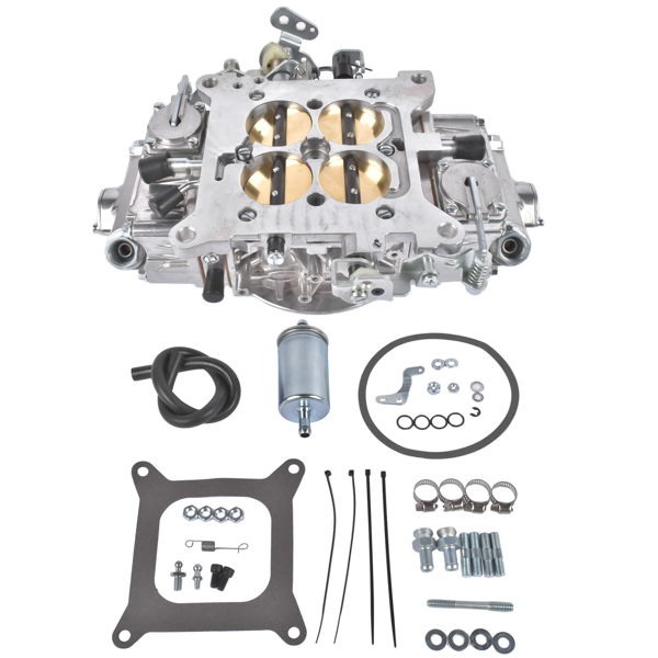 化油器 Brand New Aluminum Race Carburetor with Mechanical 750 CFM 4-Barrel Square Bore Dual Replaces for BR-67200-3