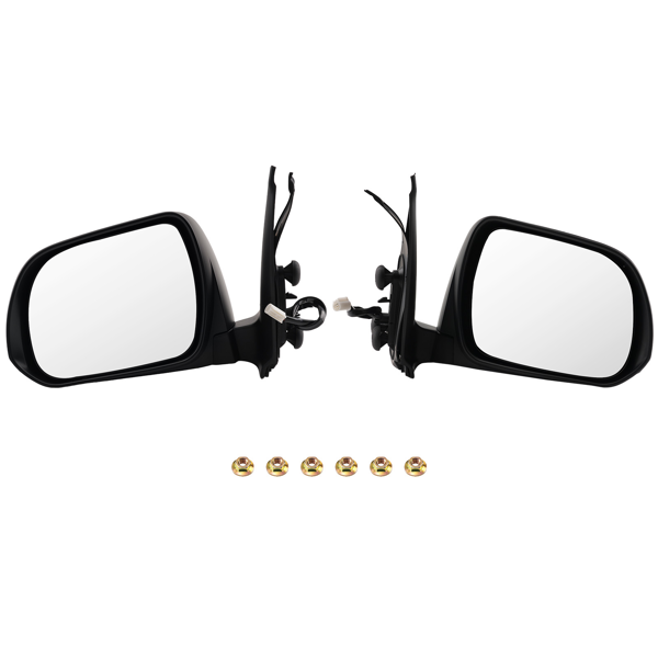 Power Side Mirror fit for Toyota Tacoma 2012-2015 Textured Black Left Right Set-1