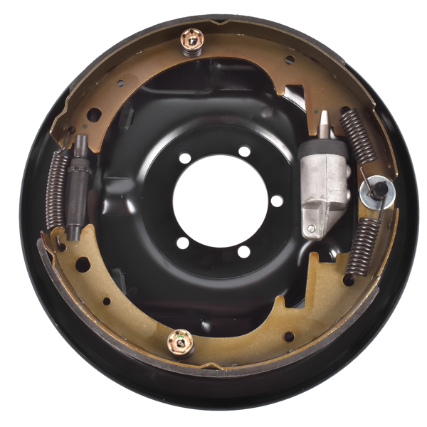 液压制动器背板 Driver Side 12" Hydraulic Brake Backing Plate Compatible with 7,000 lb Trailer Axles Mounts to 5-Bolt Brake Flange BPH-7000-LH-4