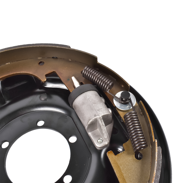 液压制动器背板 Driver Side 12" Hydraulic Brake Backing Plate Compatible with 7,000 lb Trailer Axles Mounts to 5-Bolt Brake Flange BPH-7000-LH-9