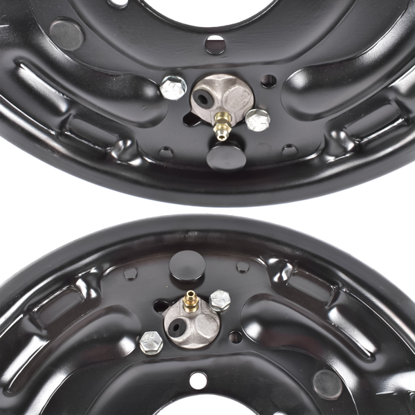 液压制动器背板  Pair of Driver and Passenger Side 12" Hydraulic Brake Backing Plate Compatible with 7,000 lb Trailer Axles Mounts to 5-Bolt Brake Flange BPH-7000-LH BPH-7000-RH-8