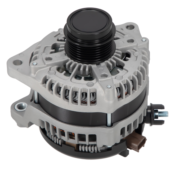 Alternator fit for Ford F-150 2015 2016 V6 2.7L 225 Amp 12 Volt CW 6-Groove Pulley-1