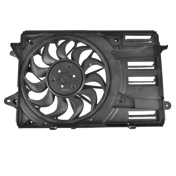 散热器风扇 Radiator Fan Assembly with Brushless Motor Fits for Chevrolet Malibu Sedan 1.5L l4 2021-2022 Black 1Pc-1