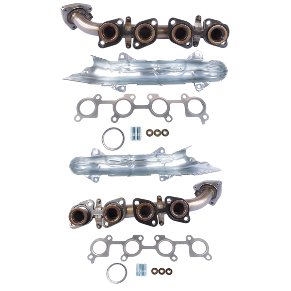 不锈钢排气歧管 亚马逊禁售 Pair Exhaust Manifold Replacement for 00-04 Toyota Tundra Sequoia 4.7L V81710450151 674-683-4
