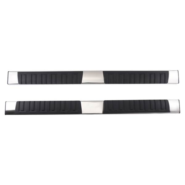 Black Side Running Board fit for Chevy Silverado 1500 Double Cab 1999-13 500LBS-1
