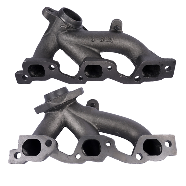排气歧管 亚马逊禁售 2x Exhaust Manifolds Left Right 4666026AA Replacement for Jeep Wrangler 2007-11 V6 3.8L-6