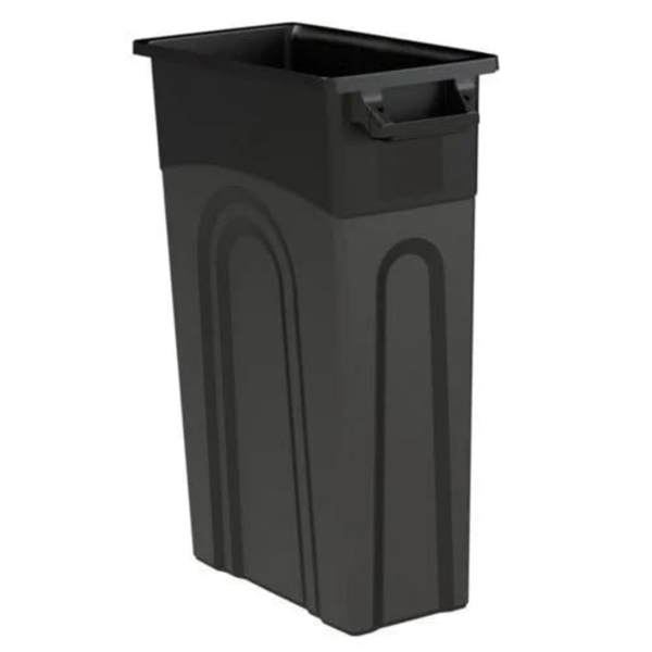 23加仑重型塑料高脚垃圾桶，黑色    （Walmart仓库发货）-2