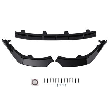 Black Front Spoiler Kit fit for Toyota Camry SE XSE 21-22 Bumper Protection Lip