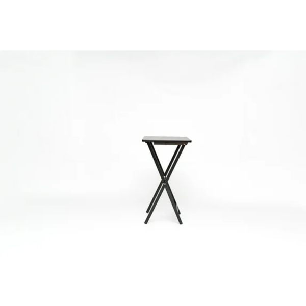 现代风格实木折叠式托盘桌，2件套，黑色    （Walmart仓库发货）-5
